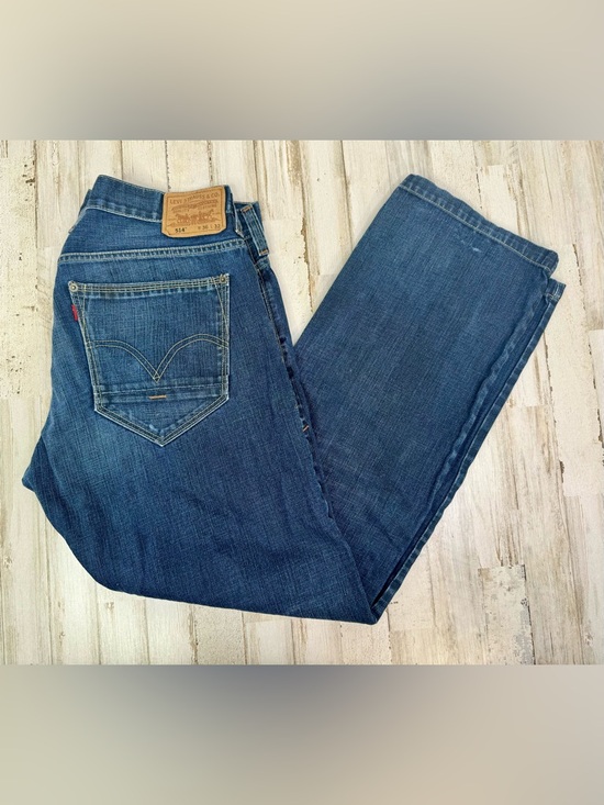 Levi's Other - Vintage Levis 514 Pants Jeans Men 36x32 Denim Stretch Blue Straight